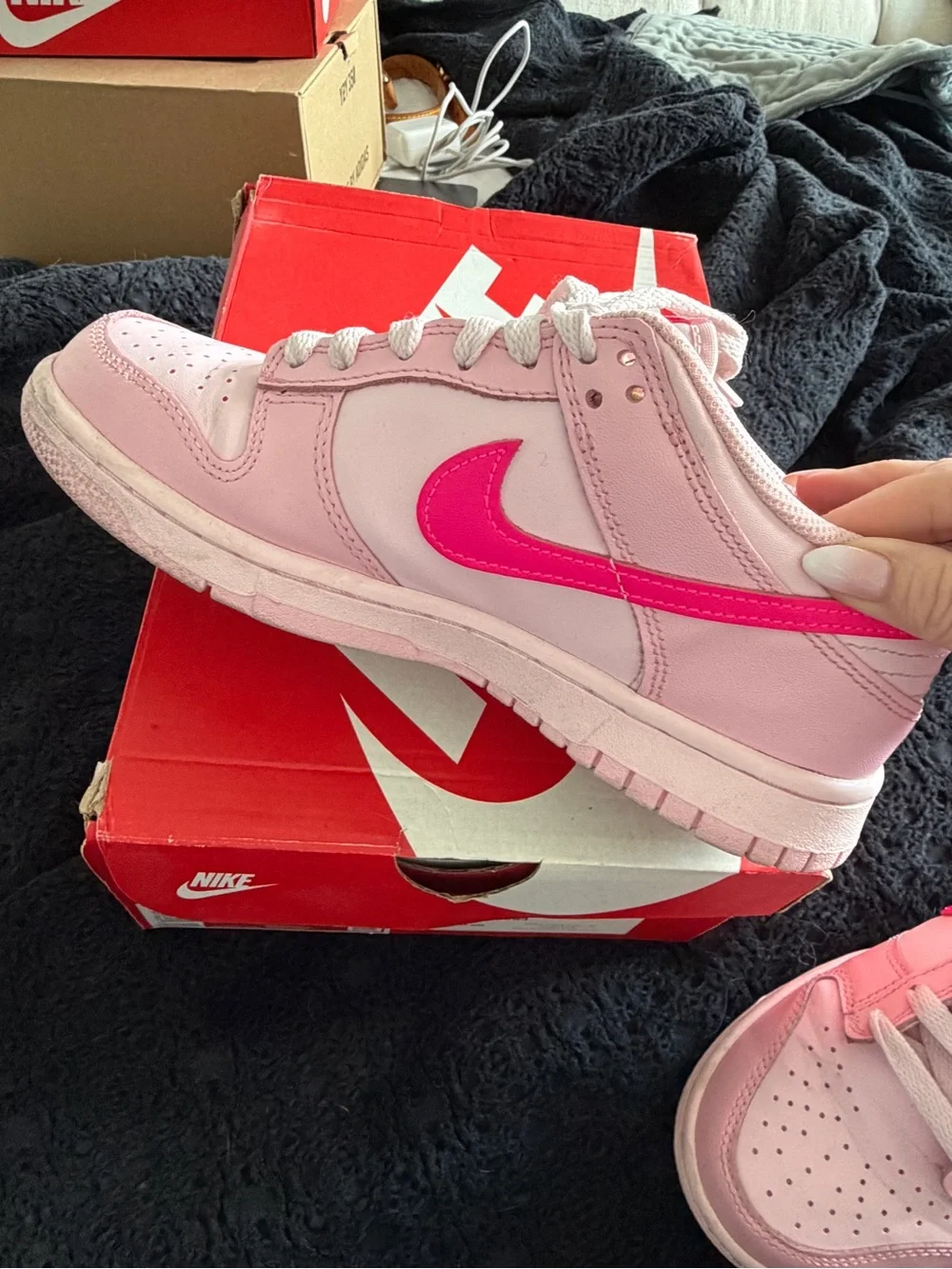 Nike Dunk Low GS Triple Pink